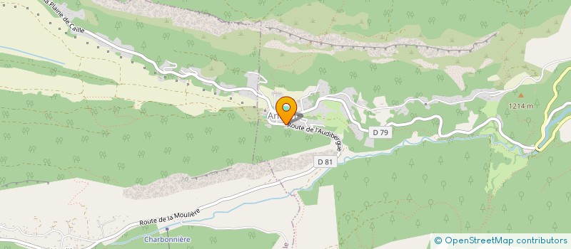 localisation de l'entreprise LA GODILLE à ANDON