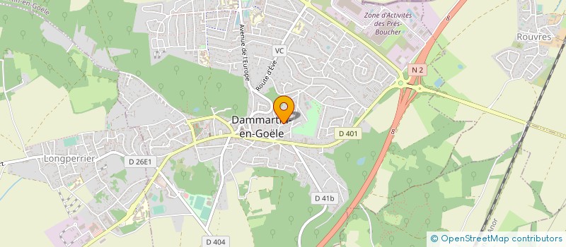 localisation de l'entreprise LA GOELE MULTI-SERVICES  DAMMARTIN-EN-GOELE