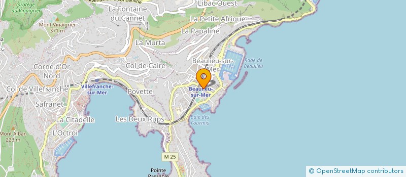 localisation de l'entreprise LA GOELETTE à ROQUEBRUNE-SUR-ARGENS