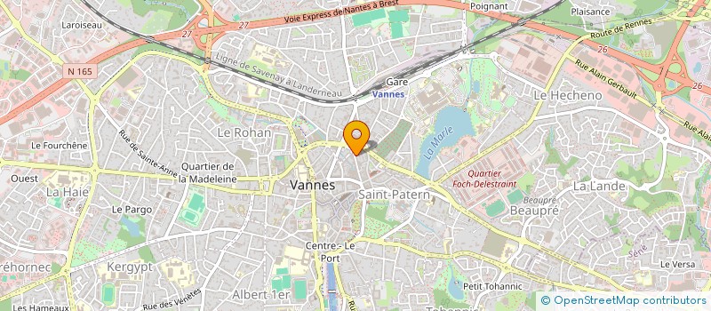 localisation de l'entreprise LA GOELETTE à VANNES