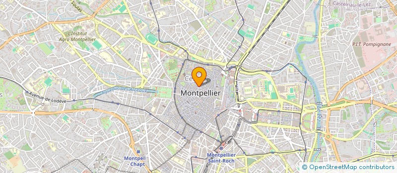 localisation de l'entreprise LA GOELETTE à MONTPELLIER