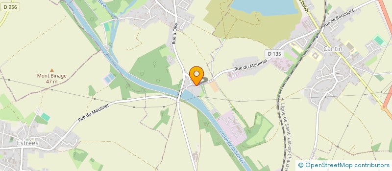 localisation de l'entreprise LA GOEULZINOISE  CANTIN