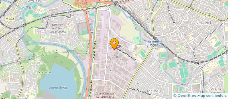 localisation de l'entreprise LA GOGUETTE CLANDESTINE à STRASBOURG