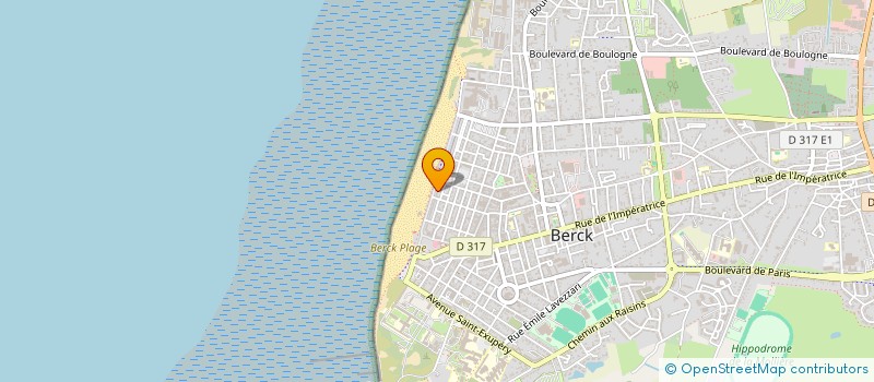 localisation de l'entreprise LA GONDOLA à BERCK