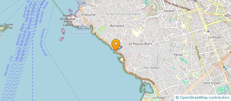localisation de l'entreprise LA GOODE LIFE à MARSEILLE