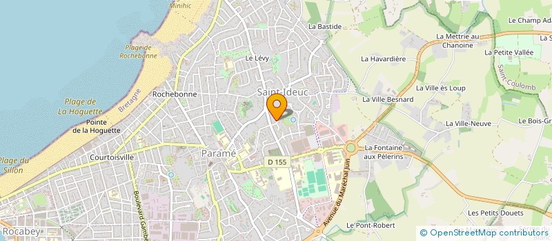localisation de l'entreprise LA GORRONAISE  SAINT-MALO