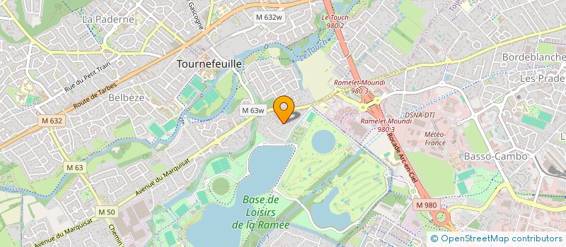 localisation de l'entreprise LA GOUDIMELLI à TOURNEFEUILLE