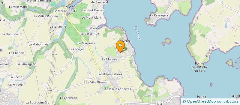 localisation de l'entreprise LA GOULE AUX FEES  PLEURTUIT