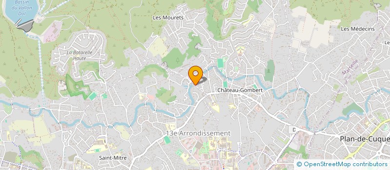 localisation de l'entreprise LA GOULEE DE SOLEIL à MARSEILLE