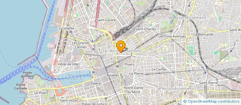localisation de l'entreprise LA GOULETTE à MARSEILLE