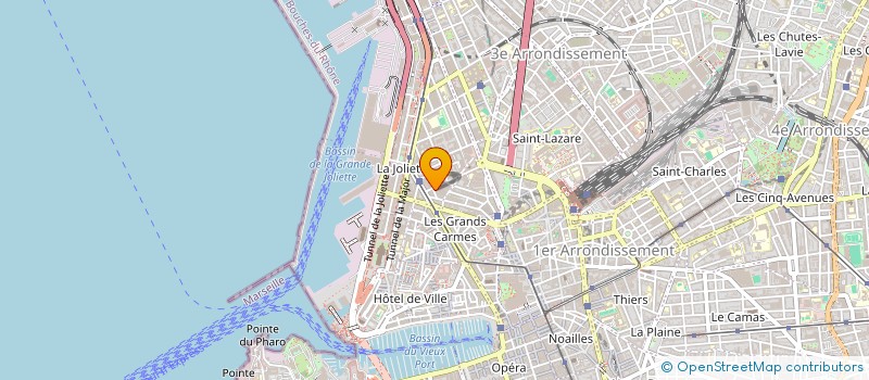 localisation de l'entreprise LA GOULETTE à MARSEILLE