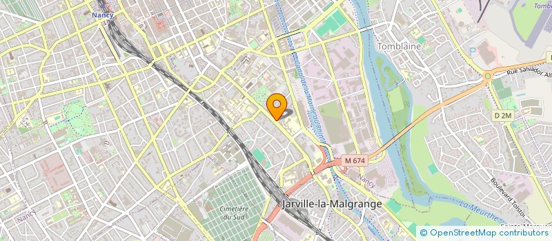localisation de l'entreprise LA GOULETTE  NANCY