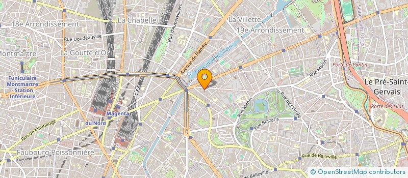 localisation de l'entreprise LA GOULETTE INTERNATIONALE TRADING  PARIS