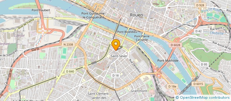 localisation de l'entreprise LA GOUPILLERIE  ROUEN