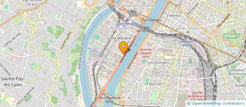 localisation de l'entreprise LA GOURMANDERIE à LYON 2EME