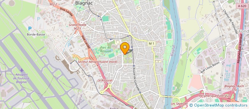 localisation de l'entreprise LA GOURMANDERIE à BLAGNAC