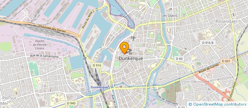 localisation de l'entreprise LA GOURMANDIERE à DUNKERQUE
