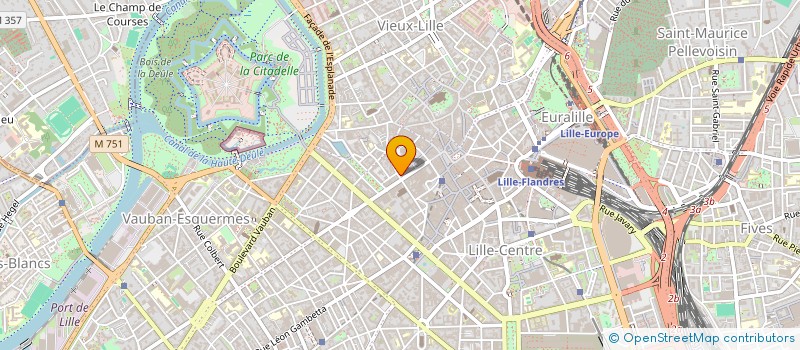localisation de l'entreprise LA GOURMANDINE LILLOISE à LILLE