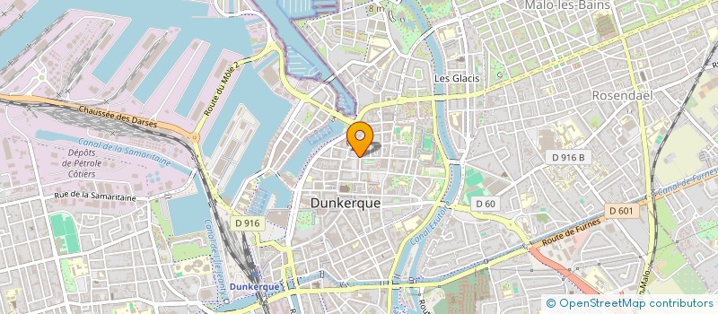 localisation de l'entreprise LA GOURMANDISE à DUNKERQUE