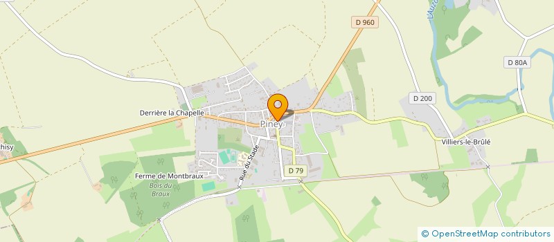 localisation de l'entreprise LA GOURMANDISE  PINEY