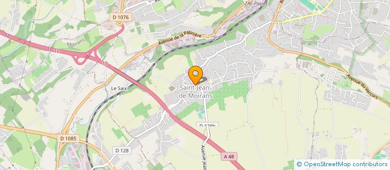 localisation de l'entreprise LA GOURMANDISE à SAINT-JEAN-DE-MOIRANS