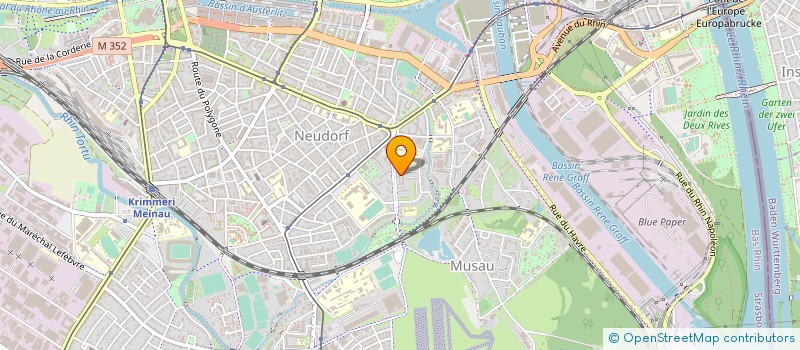 localisation de l'entreprise LA GOURMANDISE  STRASBOURG