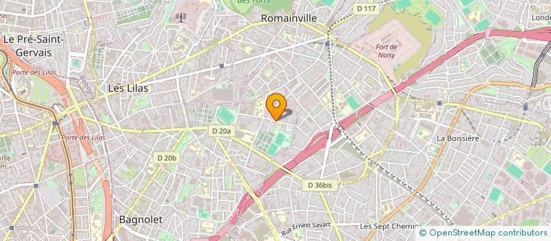 localisation de l'entreprise LA GOURMANDISE à BAGNOLET