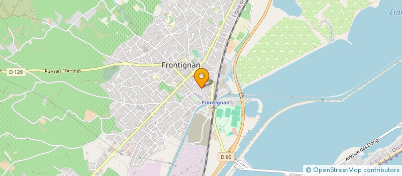 localisation de l'entreprise LA GOURMANDISE DU GECKO à FRONTIGNAN