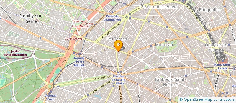 localisation de l'entreprise LA GOURMANDISE ERIC  PARIS