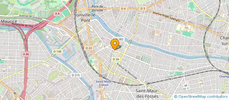 localisation de l'entreprise LA GOURMETTE DE SAINT MAUR à SAINT-MAUR-DES-FOSSES