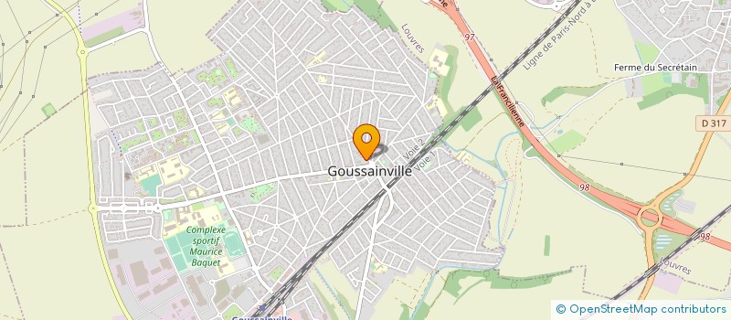 localisation de l'entreprise LA GOUSSAINVILLOISE à GOUSSAINVILLE