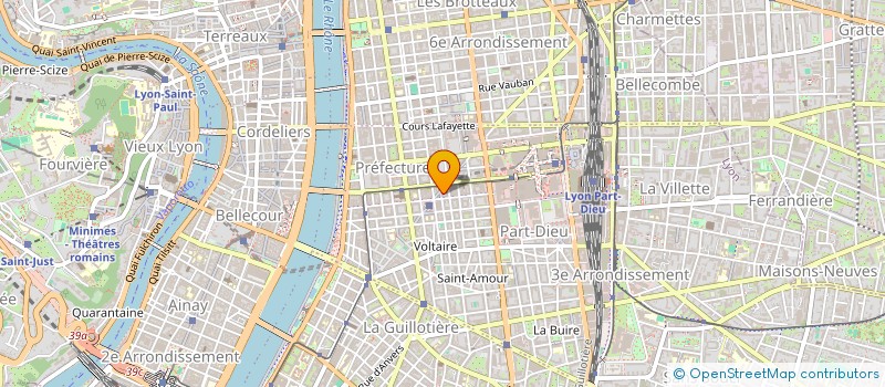 localisation de l'entreprise LA GOUTTE CHERINE  CALUIRE-ET-CUIRE