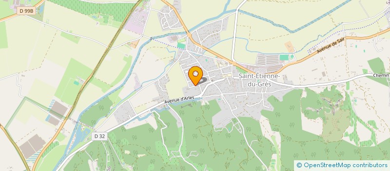 localisation de l'entreprise LA GOUTTE D'OR  SAINT-ETIENNE-DU-GRES