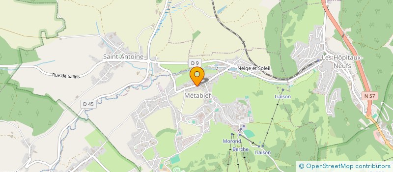 localisation de l'entreprise LA GOUTTE D'OR  FOURCATIER-ET-MAISON-NEUVE