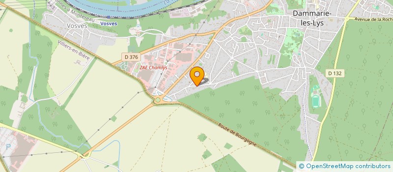 localisation de l'entreprise LA GOYOTTE à DAMMARIE-LES-LYS