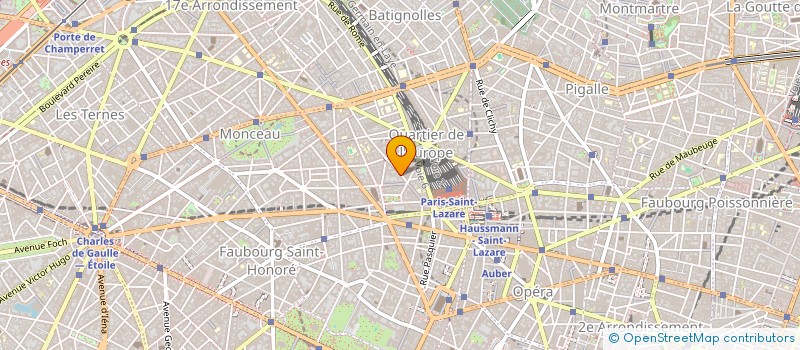 localisation de l'entreprise LA GRACE  PARIS