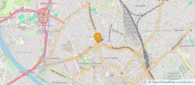 localisation de l'entreprise LA GRACE DIVINE à TOULOUSE