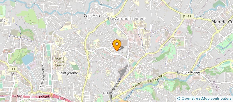 localisation de l'entreprise LA GRACIEUSE à MARSEILLE