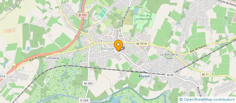 localisation de l'entreprise LA GRADA NAONED  BOUAYE