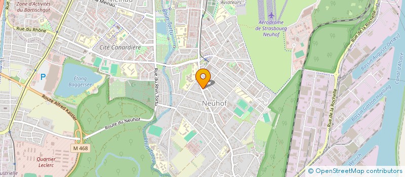 localisation de l'entreprise LA GRAINE  STRASBOURG