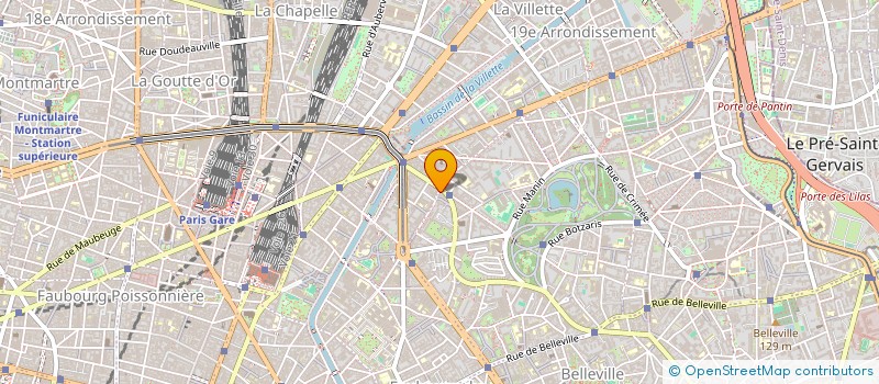 localisation de l'entreprise LA GRAINE DE LA FLUTE  PARIS