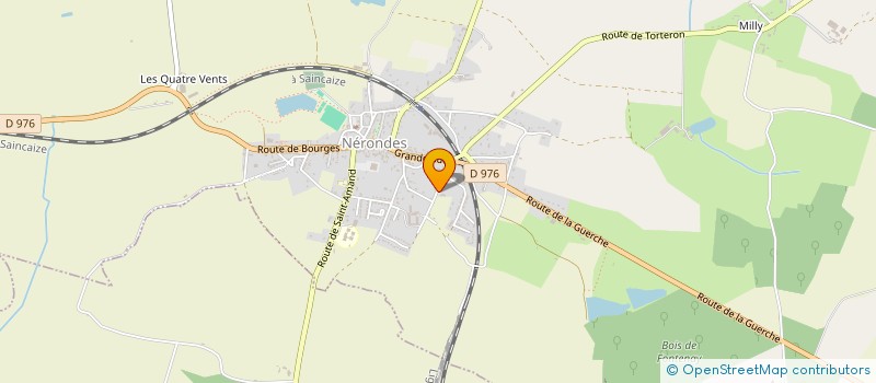 localisation de l'entreprise LA GRAINE DU DESERT  NERONDES