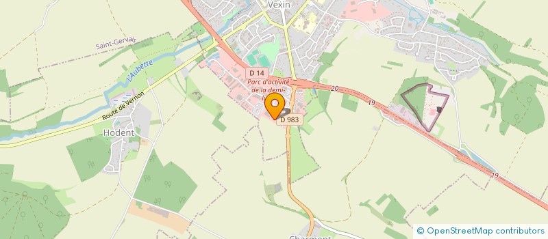 localisation de l'entreprise LA GRAINE EN VEXIN à MAGNY-EN-VEXIN