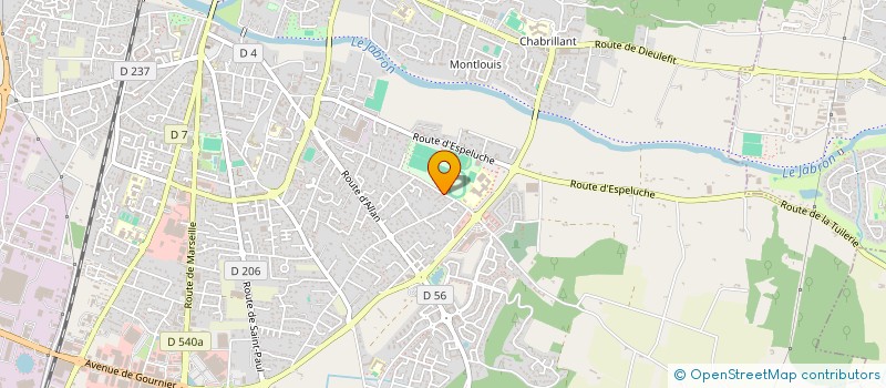 localisation de l'entreprise LA GRAINETERIE SARL à MONTELIMAR