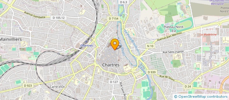 localisation de l'entreprise LA GRAIRIE à CHARTRES