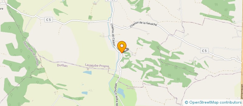 localisation de l'entreprise LA GRAN'DAME  AUCH