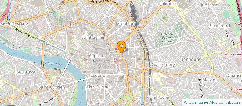 localisation de l'entreprise LA GRAND PIZZERIA  TOULOUSE