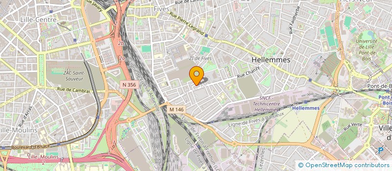 localisation de l'entreprise LA GRAND PLACE, L'ASSO QUI FAIT PARLER à LILLE