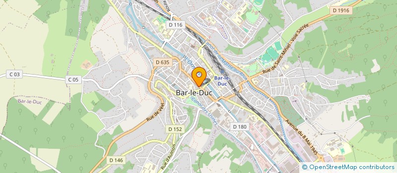 localisation de l'entreprise LA GRANDE 55  BAR-LE-DUC