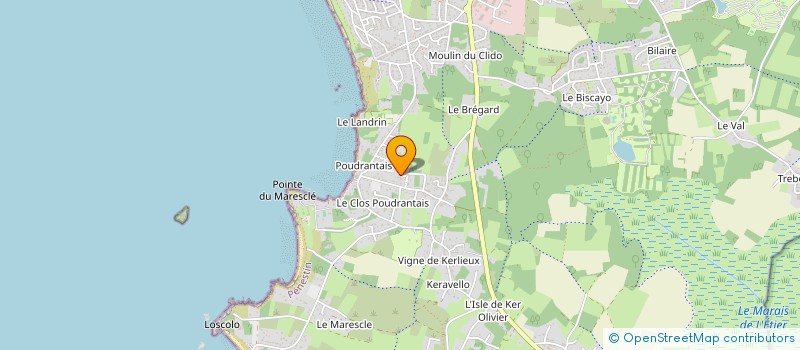 localisation de l'entreprise LA GRANDE ACCROCHE  PENESTIN